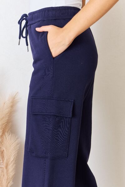 Navy Cargo Pants
