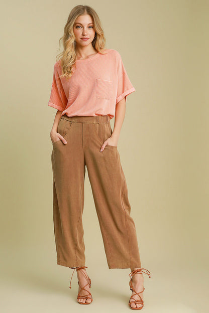 Selena Pants in Caramel