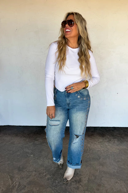 PREORDER: The Jagger Studded Jeans