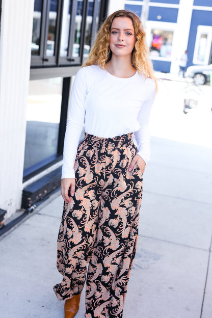 Paisley Palazzo Pants