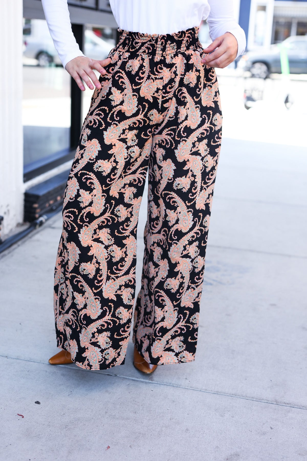 Paisley Palazzo Pants