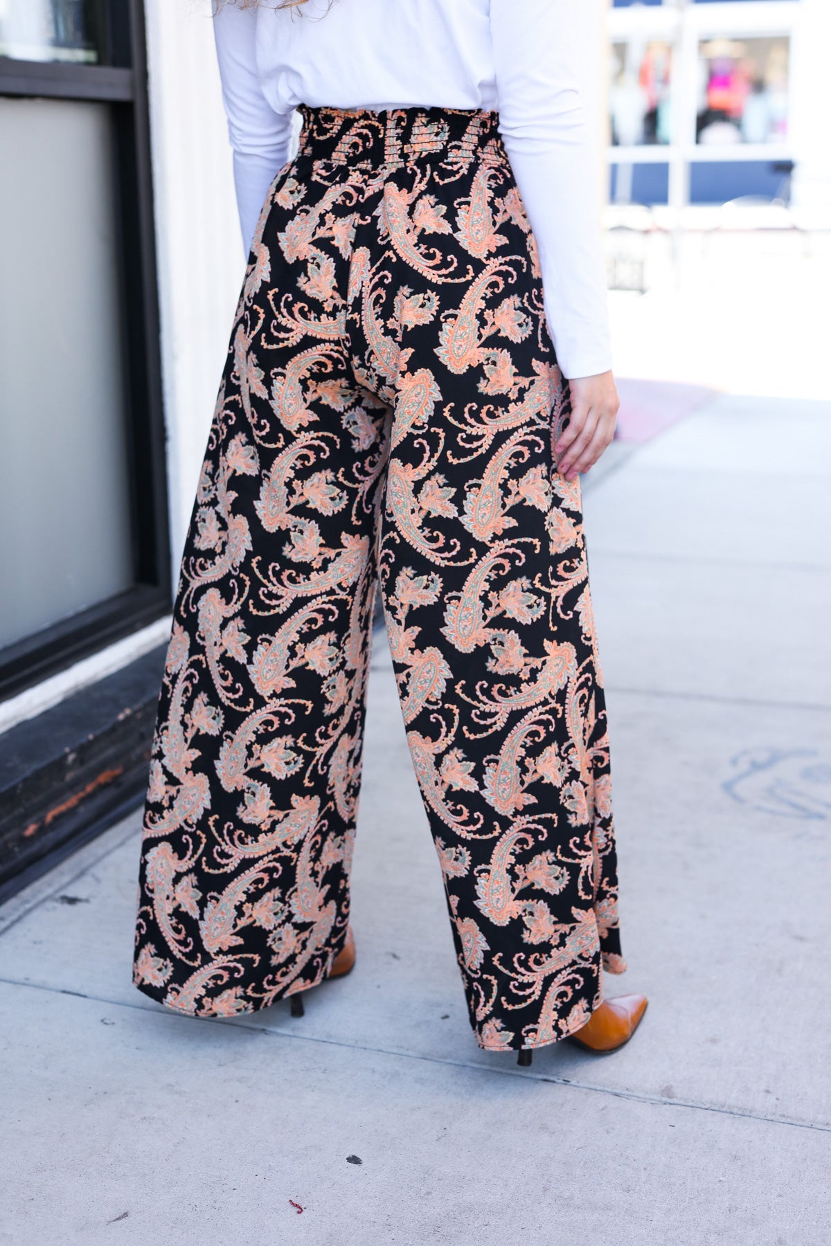 Paisley Palazzo Pants