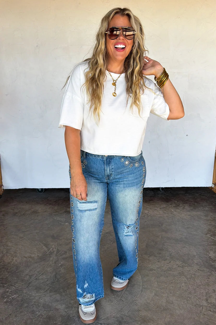 PREORDER: The Jagger Studded Jeans