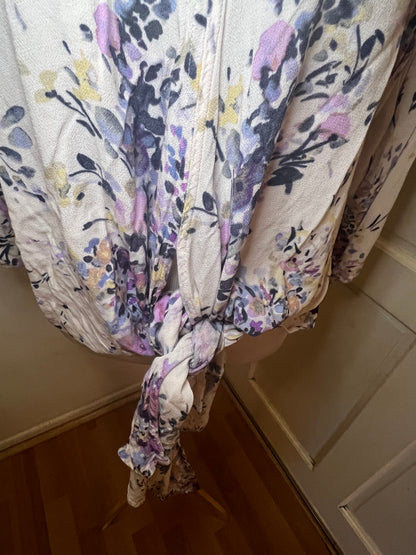 Amber Moon Revival: Love Stitch Tie Blouse