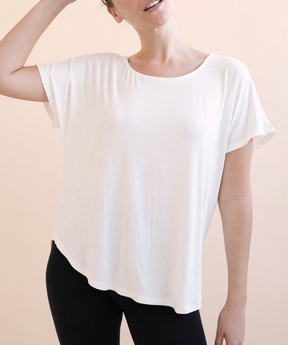 Organic Bamboo Short Sleeve Top