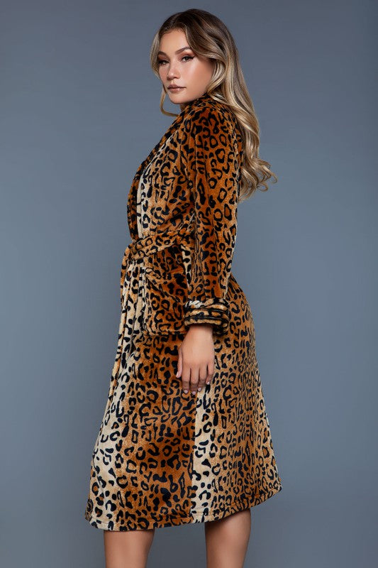 Leopard Robe