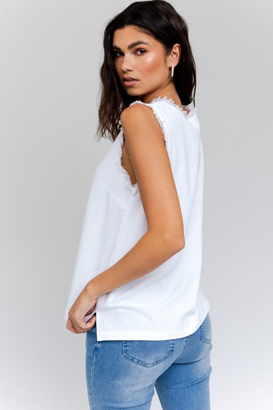 Frayed Edge Top