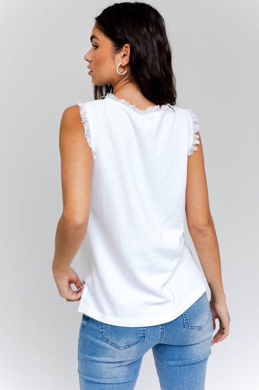 Frayed Edge Top