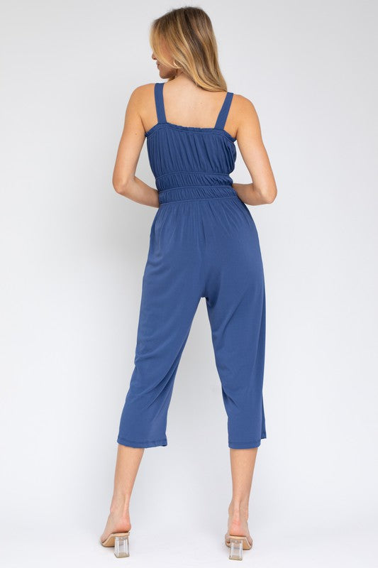 Lia Cropped Jumpsuit