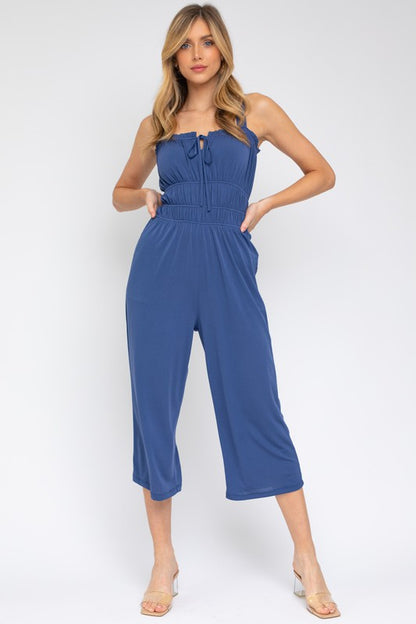 Lia Cropped Jumpsuit