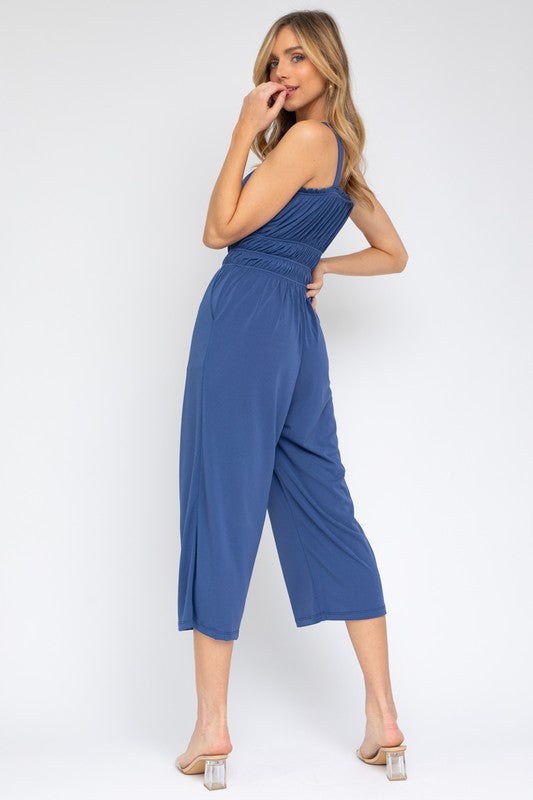 Lia Cropped Jumpsuit