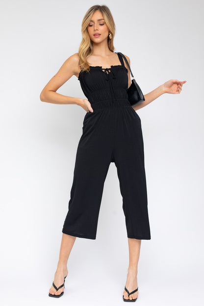 Lia Cropped Jumpsuit