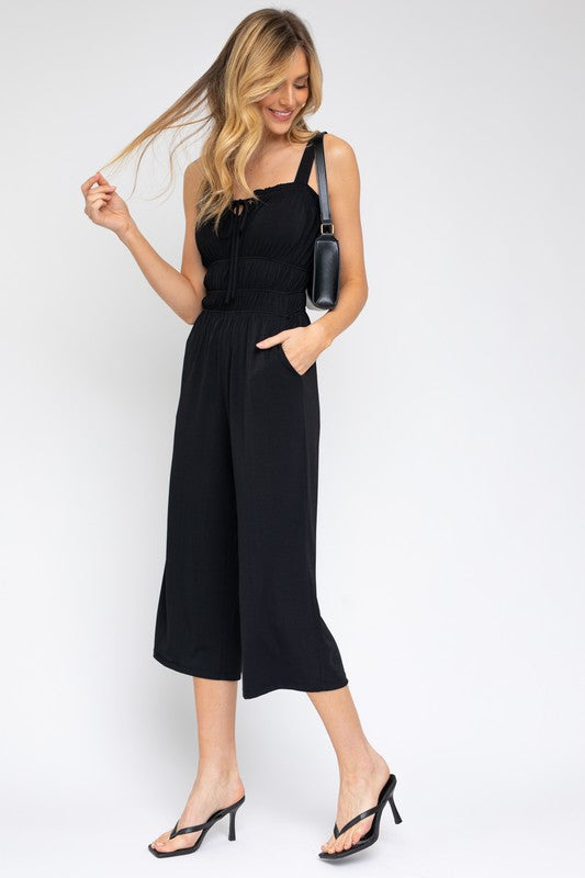 Lia Cropped Jumpsuit