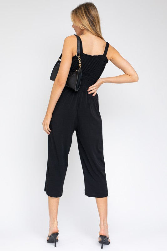 Lia Cropped Jumpsuit