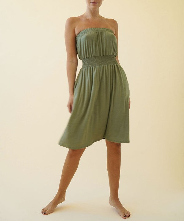 Organic Bamboo Tube Dress