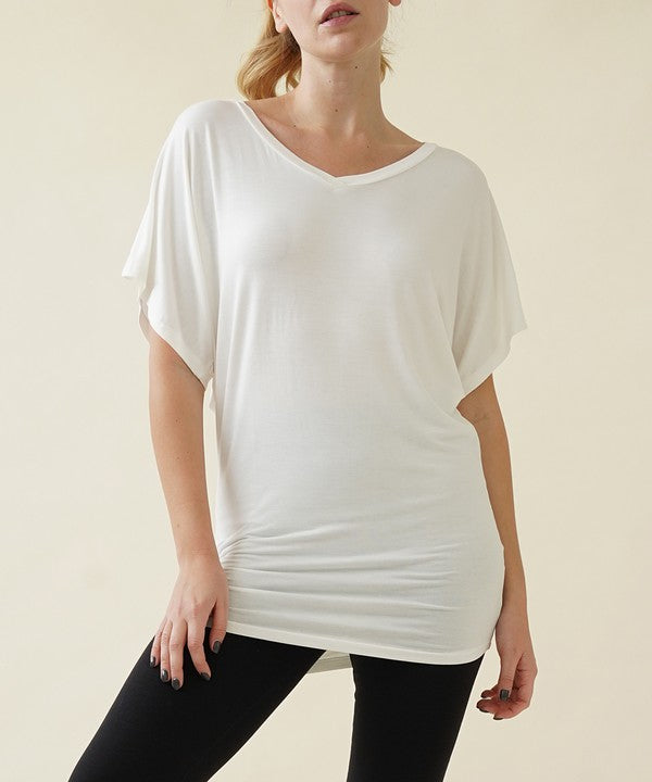 Organic Bamboo Tunic Top