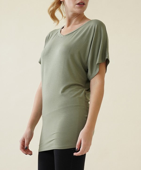 Organic Bamboo Tunic Top