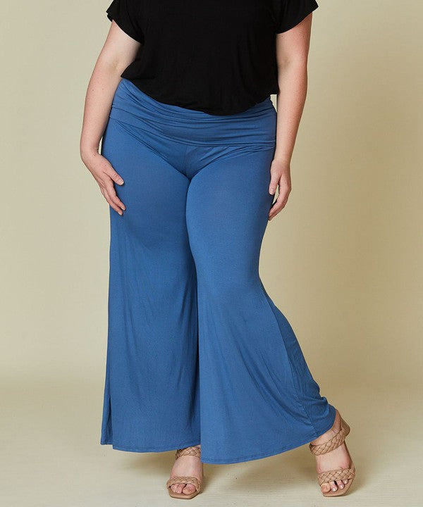 PLUS - Organic Bamboo Palazzo Pants