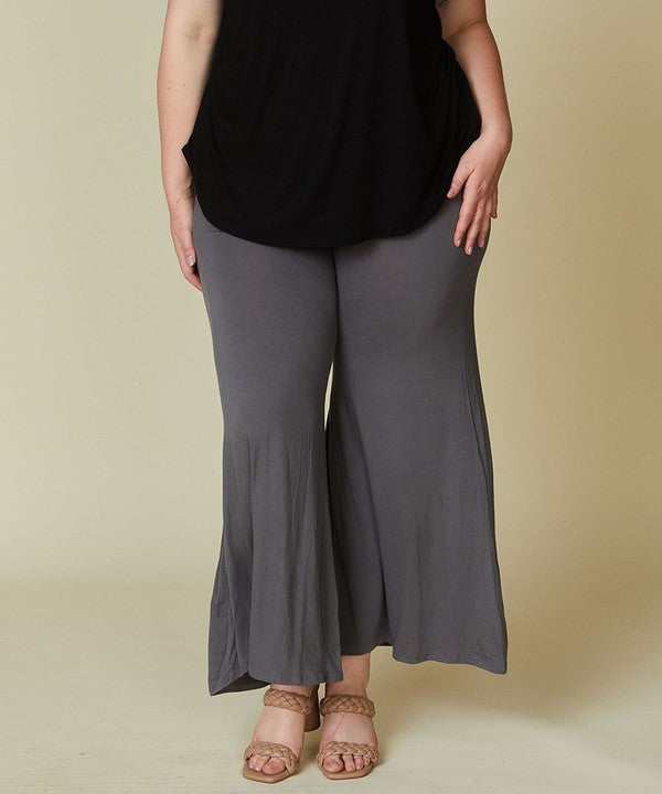 PLUS - Organic Bamboo Palazzo Pants