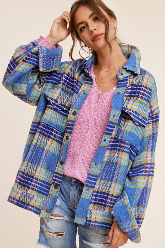 Hailee Plaid Jacket