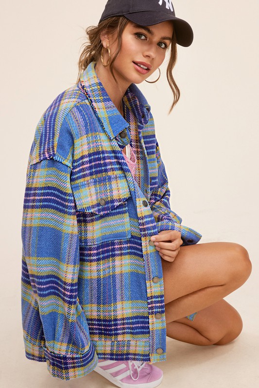 Hailee Plaid Jacket