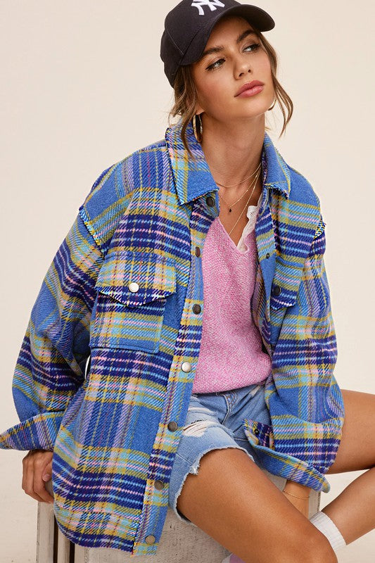 Hailee Plaid Jacket