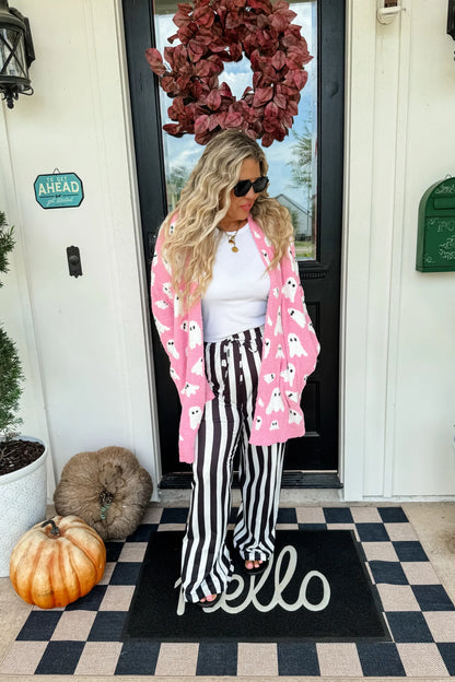 Pink Ghost Cloud Cardigan