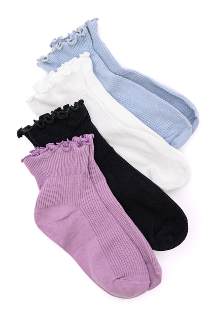 Frill Socks 4-Pack