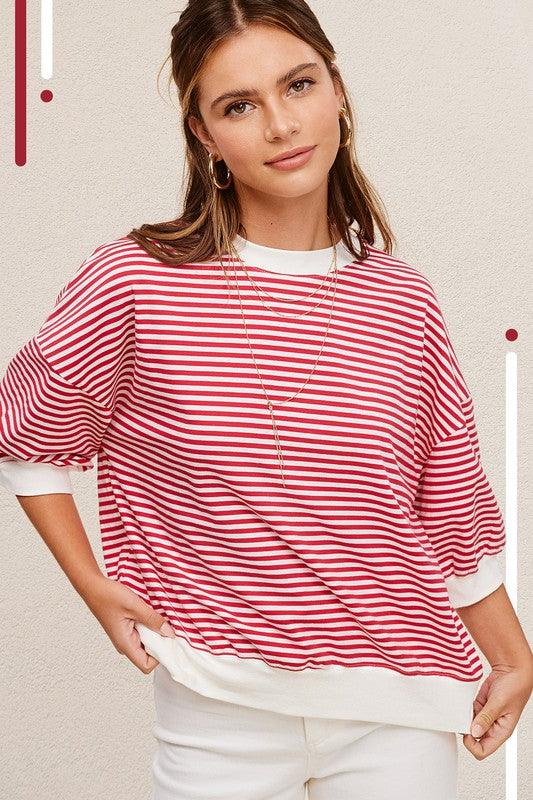 Ringer Striped Top