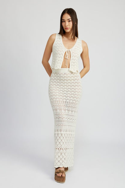 Crochet Maxi Skirt