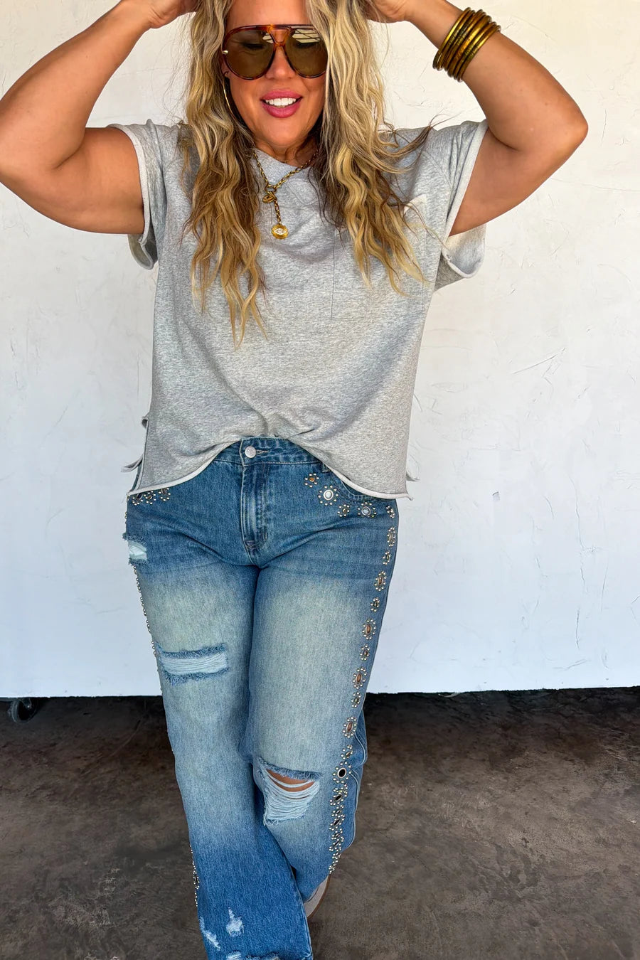 PREORDER: The Jagger Studded Jeans