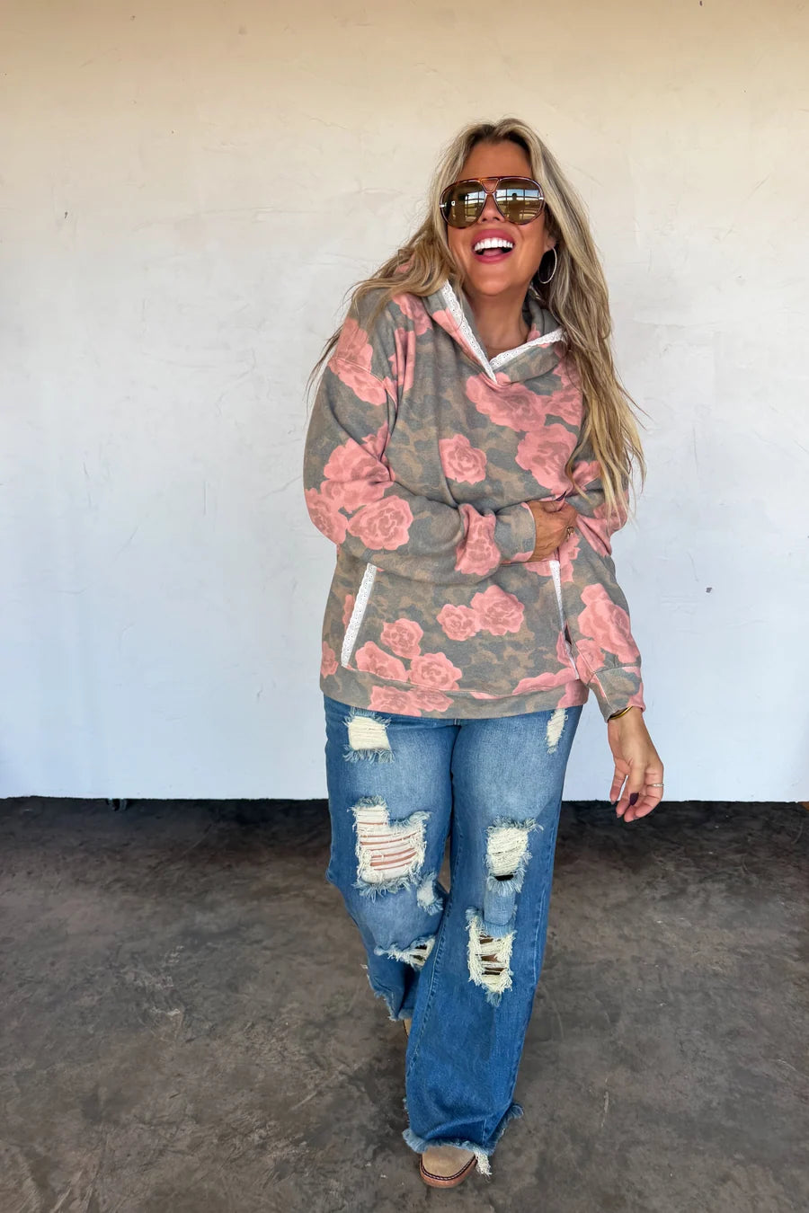 PREORDER: Vintage Rose Hoodie
