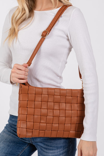 Morrison Crossbody Woven Bag