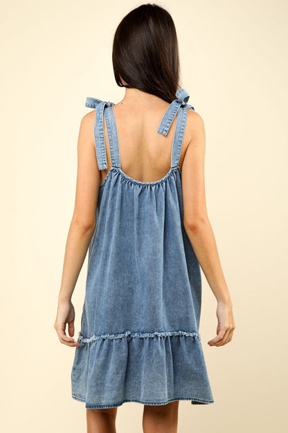 Austin Denim Mini Dress