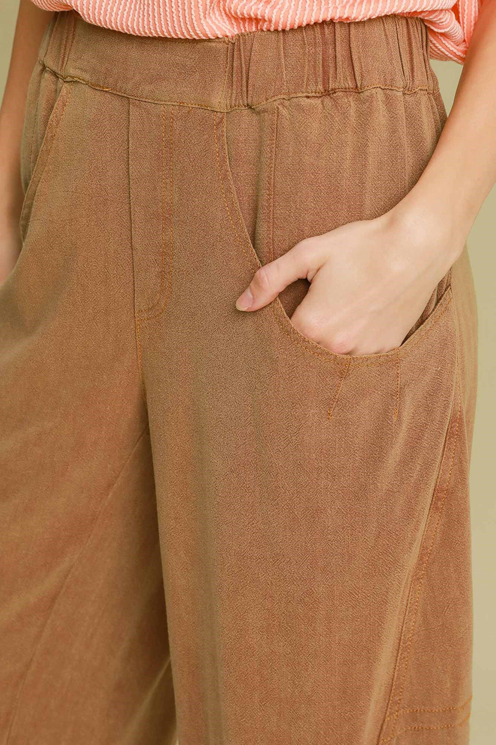 Selena Pants in Caramel