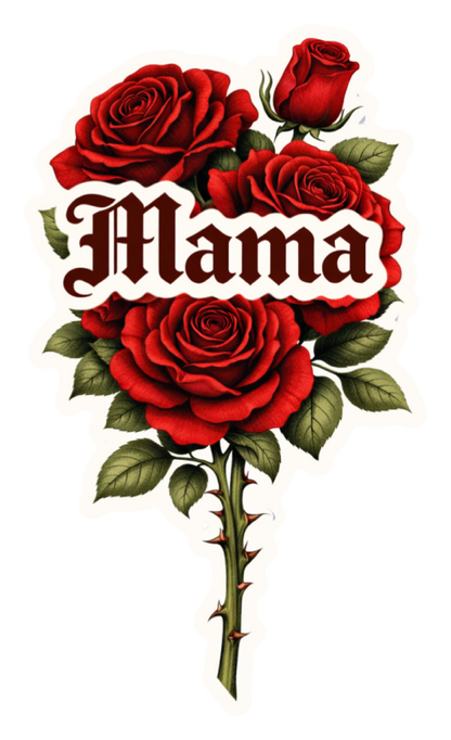 Amber Moon Boutique Rose Mama Temporary Tattoo