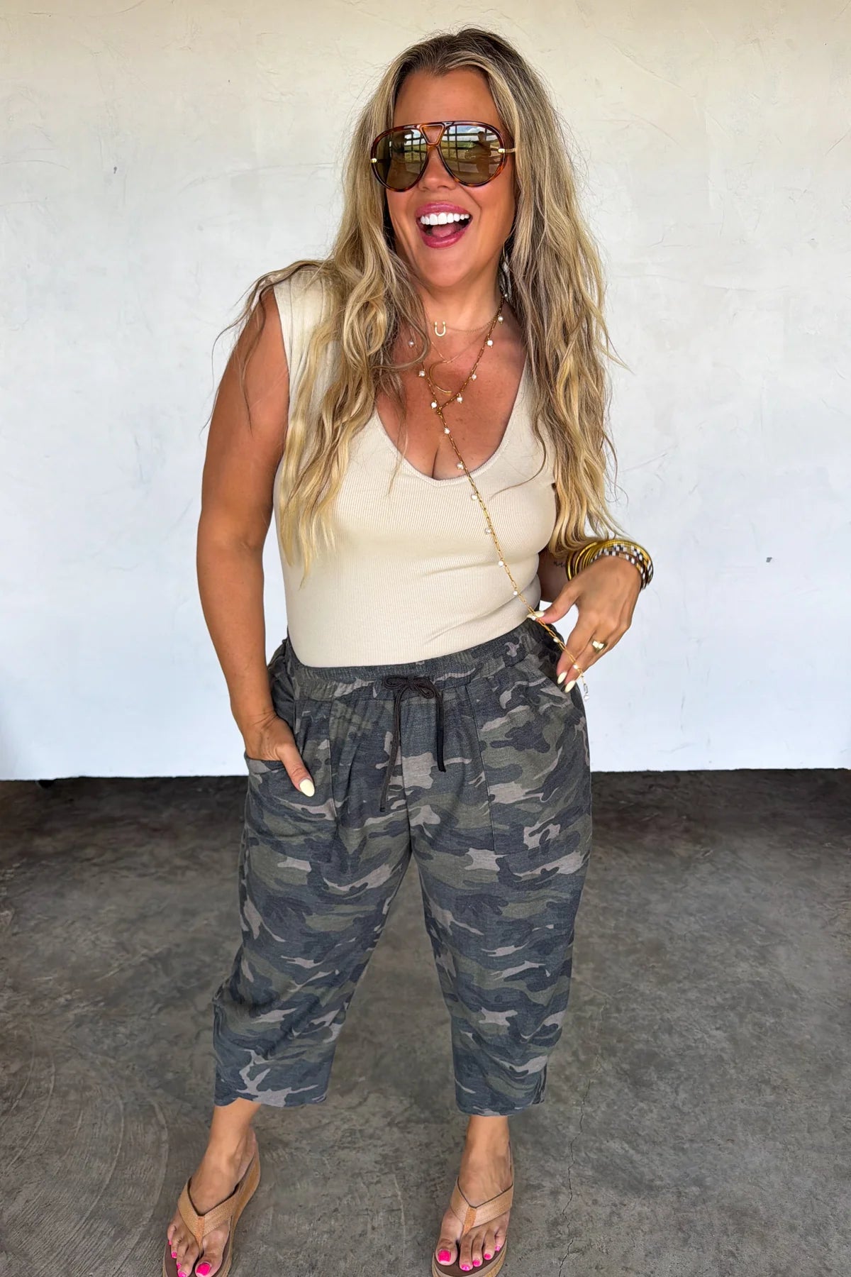 Camo Barrel Lounge Pants