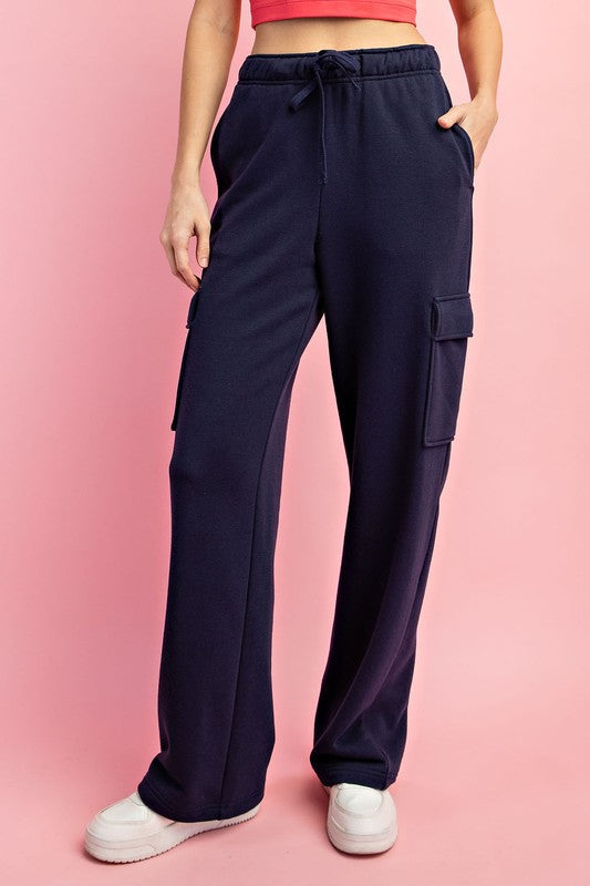 Cargo Sweatpants in Navy