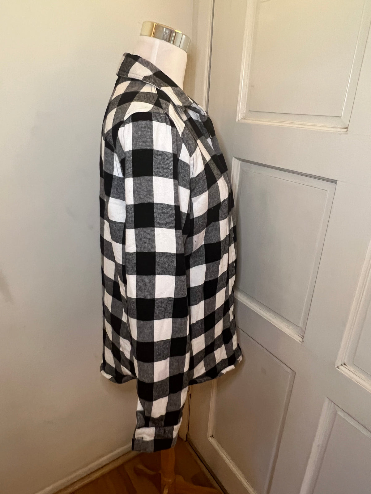 Amber Moon Revival: Buffalo Plaid Lined Shacket