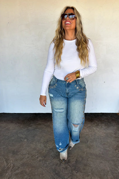 PREORDER: The Jagger Studded Jeans