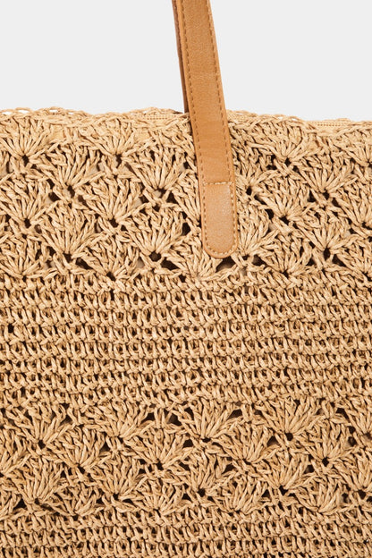 People Straw Tote