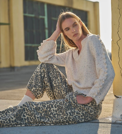 Arabella Leopard Joggers