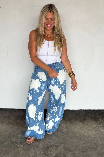 PREORDER: Bleached Out Babe Jeans