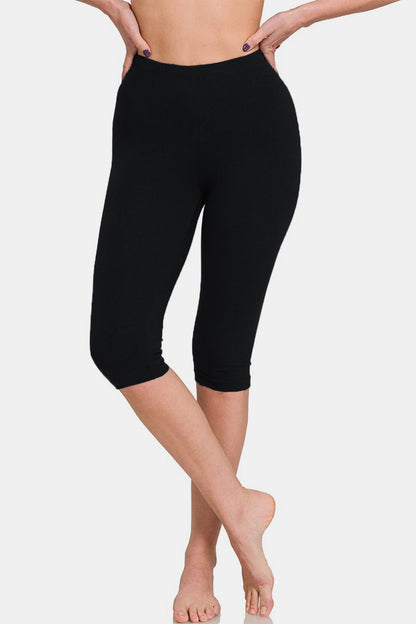 Amber Moon Basics: Capri Leggings