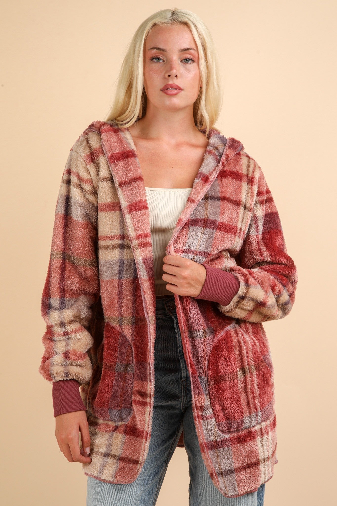 Cody Plaid Hooded Jacket