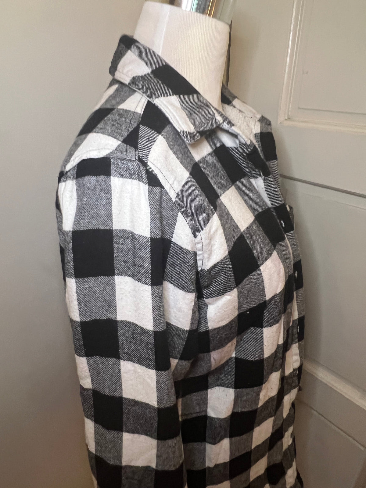 Amber Moon Revival: Buffalo Plaid Lined Shacket