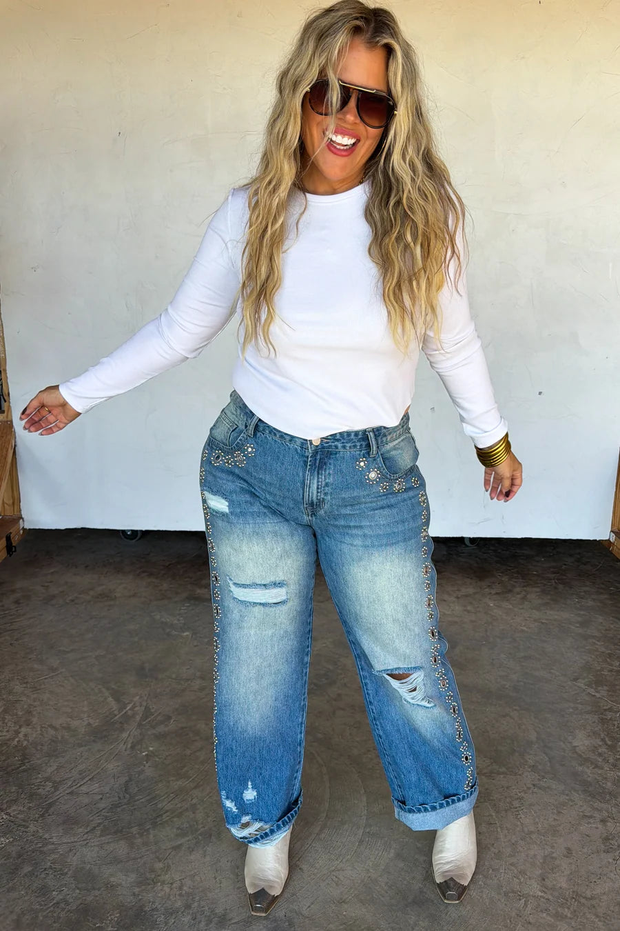 PREORDER: The Jagger Studded Jeans