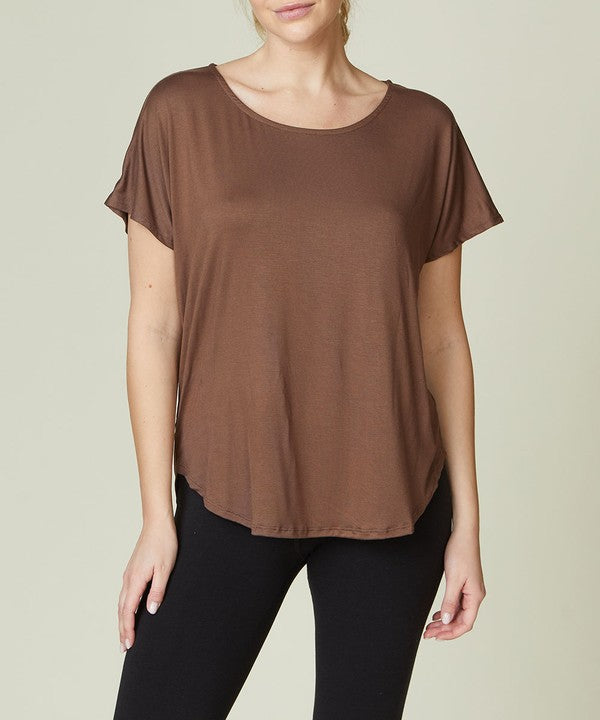 Organic Bamboo Short Sleeve Top