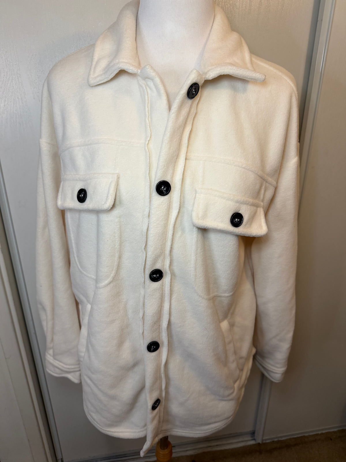Amber Moon Revival: Cream Shacket