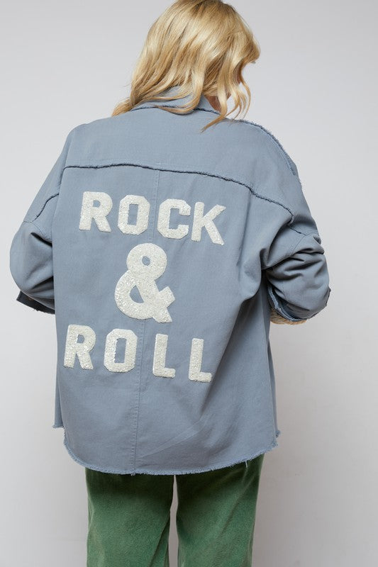 RESTOCKED! Rock & Roll Shacket